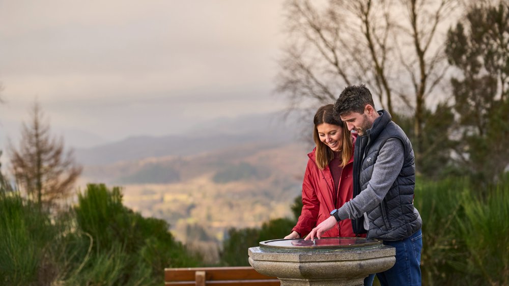 View from the top of the Knock View from the top of the Knock