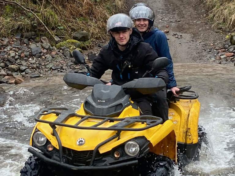 Two Seater Quad Biking