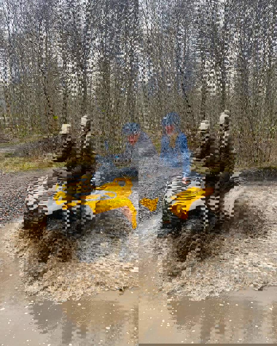 Two Seater Quad Biking